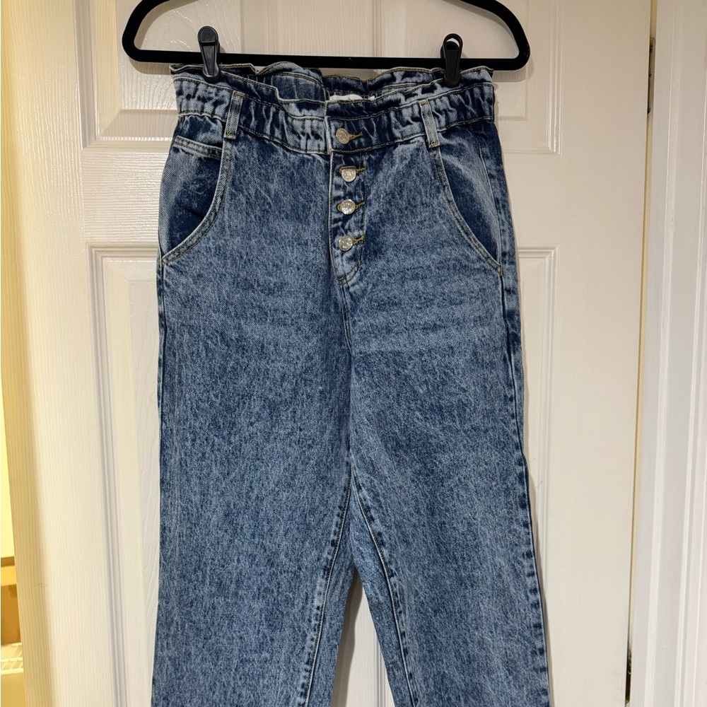 Blu Ivy High Rise Stonewash Jeans